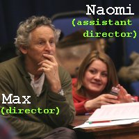 Talking to Terrorists in rehearsal