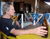 OjO artistic director Max Stafford-Clark takes time out with a beer