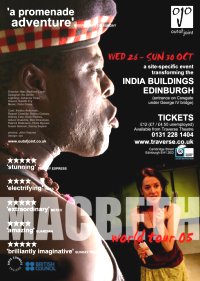 MACBETH World Tour 05. SIZE: A3 (Venue: Edinburgh)