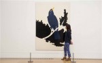 A painting of a blackbird by Gary Hume as a colour and composition ref.
http://www.telegraph.co.uk/culture/art/art-reviews/10096949/Gary-Hume-Tate-Britain-review.html