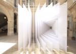Reframe, architectural installation by Paul Scales and Atelier Kit.
http://www.dezeen.com/2012/08/16/reframe-by-paul-scales-and-atelier-kit/